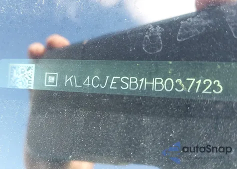 2017 Buick Encore Preferred z USA, uszkodzony, nr VIN KL4CJESB1HB037123